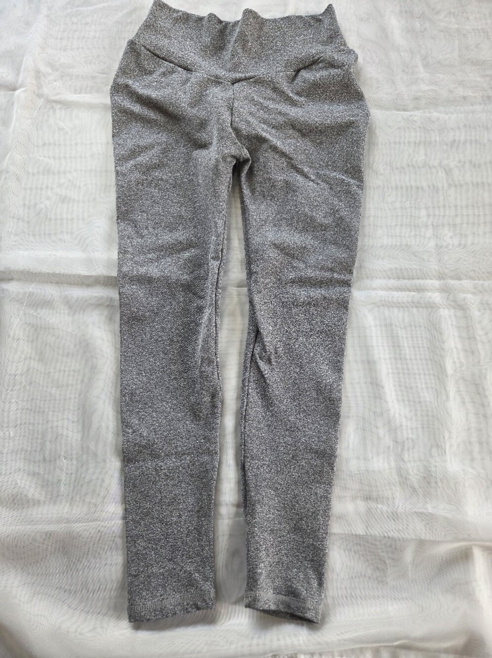 PcheeBum Women Gray Stretch Leggings